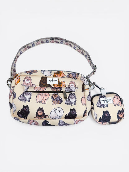 The Pomeranian Dog Walking Bag