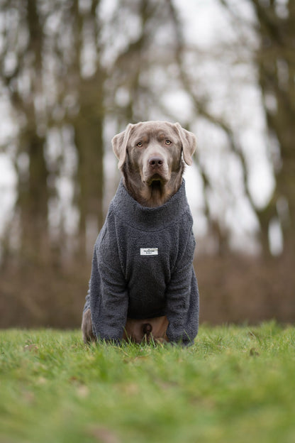 Teddy Fleece - Charcoal Grey