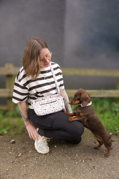 The Dachshund Dog Walking Bag