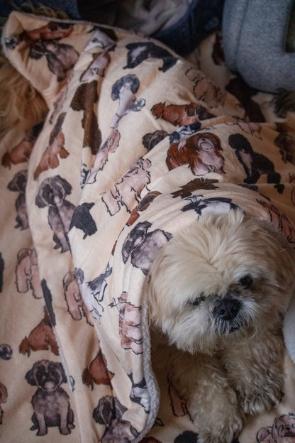 Shih Tzu Dog Blanket