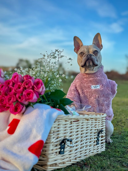 The Roses Fleece - Pink
