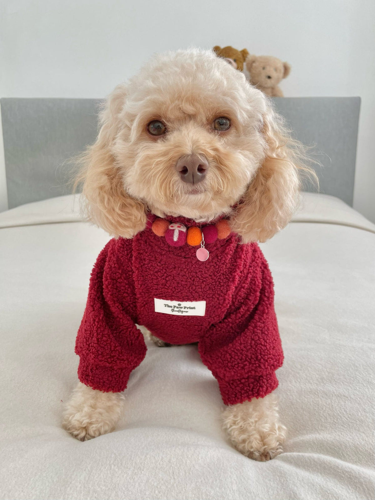 Teddy Fleece - Mulberry