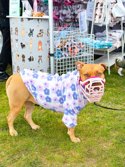 The Lavender Lilac Floral Fleece