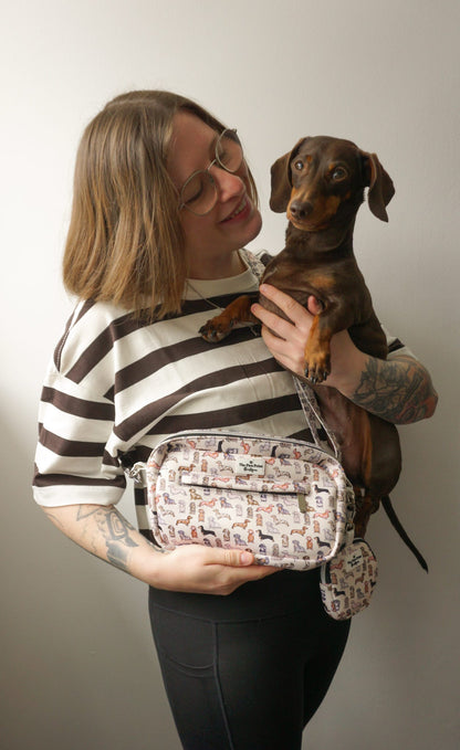 The Dachshund Dog Walking Bag