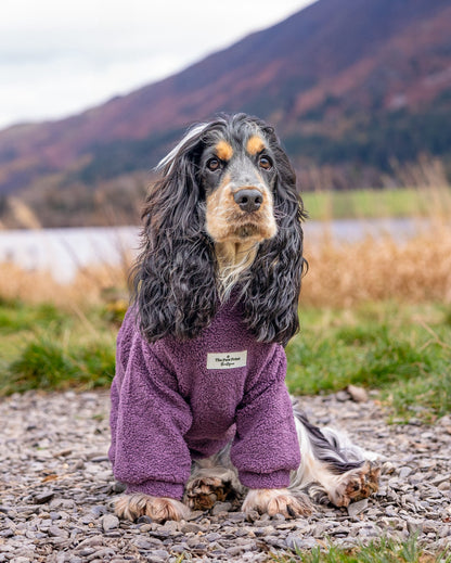 Teddy Fleece - Plum
