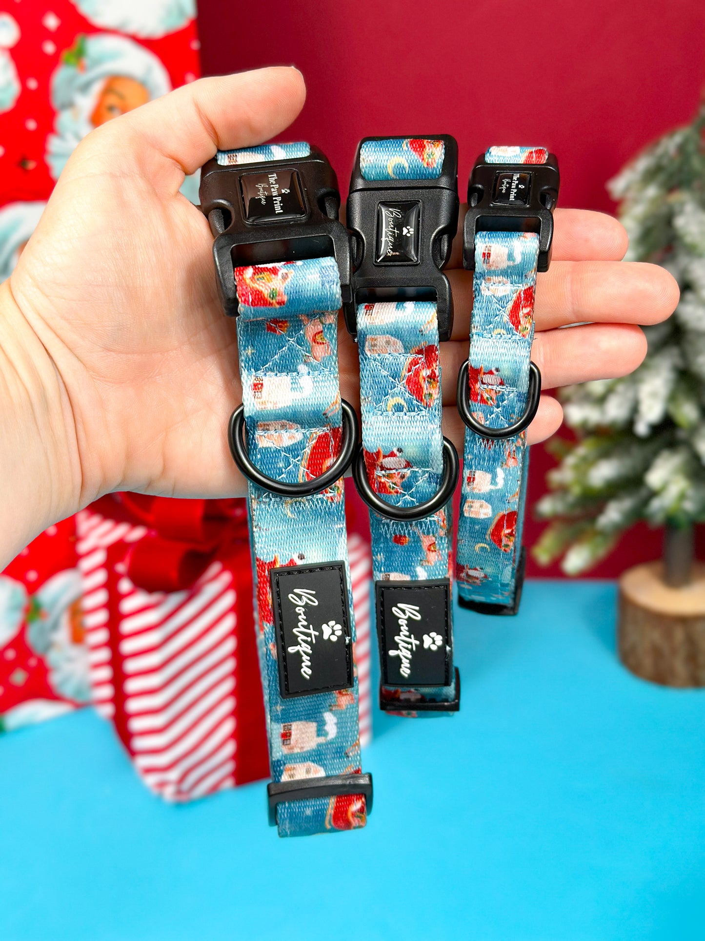 The Sleighing Santa Collar