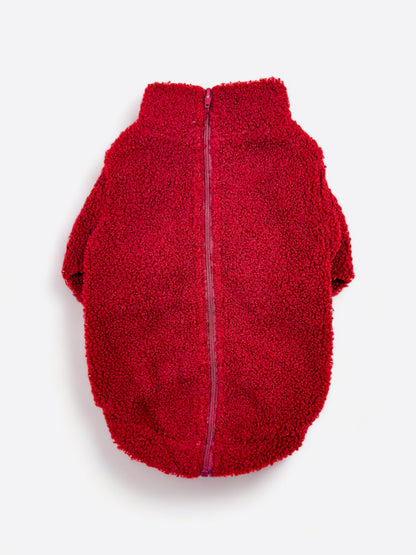 Teddy Fleece - Mulberry