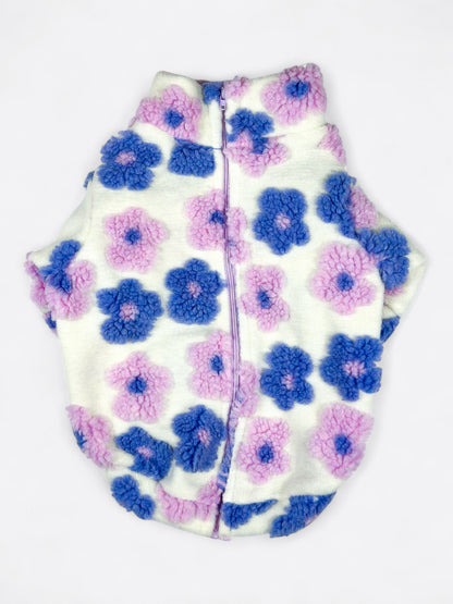 The Lavender Lilac Floral Fleece