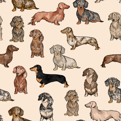 The Dachshund Travel Mat